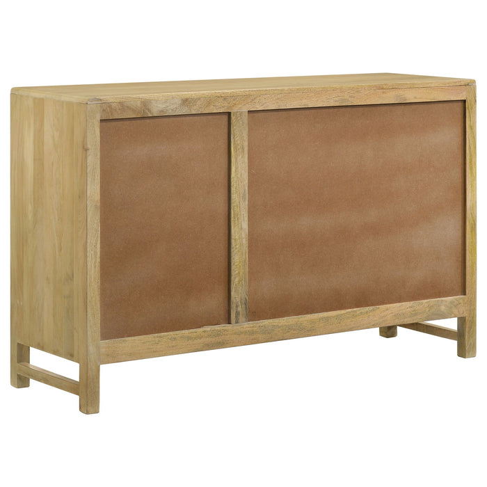 Ashton - 3 Door Accent Cabinet - Natural