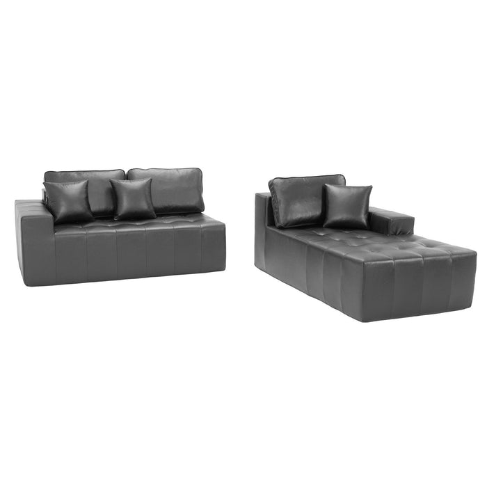 L - Shaped Corner Chaise Sofa Bed