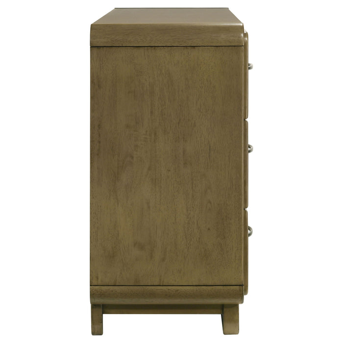 Tully - 6 Drawer Dresser - Nutmeg Brown