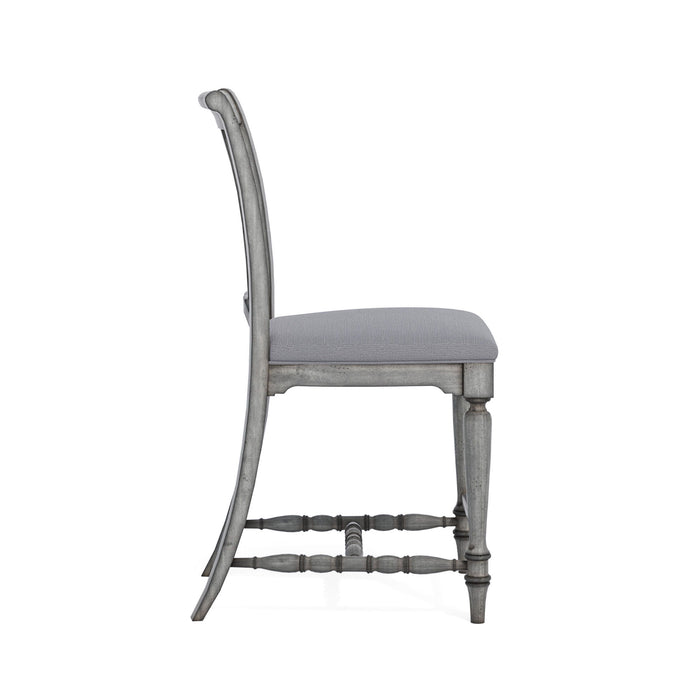 Plymouth - Counter Chair (Set of 2) - Gray