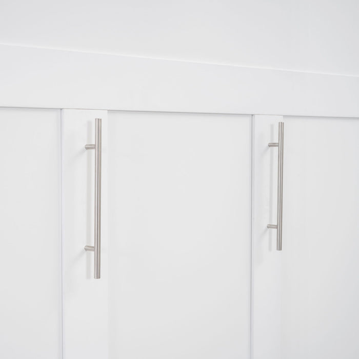 Murphy Wall Bed With Shelves, Drawers And LED Lights