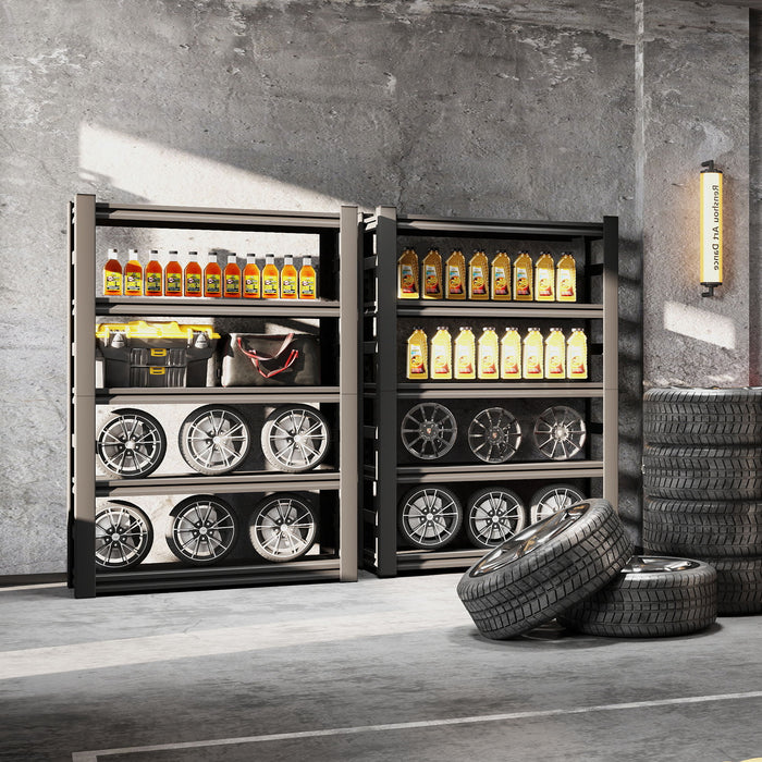 5 Tier Heavy Duty Shelving Unit Adjustable Shelving Units