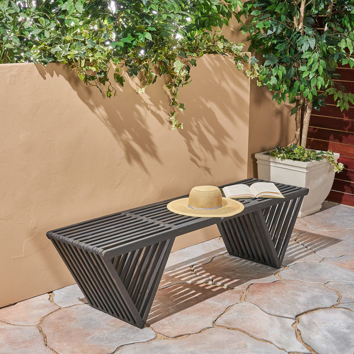 Metropol - Bench - Dark Gray
