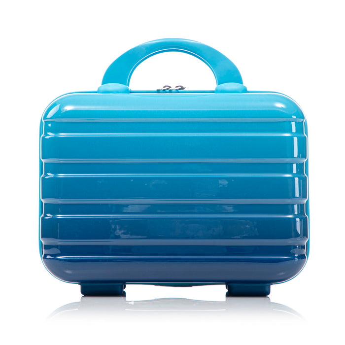 Luggage Set 14" / 20" With Combination Lock And Cosmetic Case