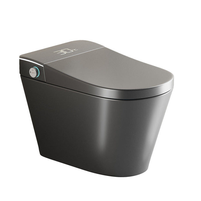 Smart Bidet Toilet With Auto Open / Close Seat, Warm Water Wash, Heated Seat, And Wireless Remote Control