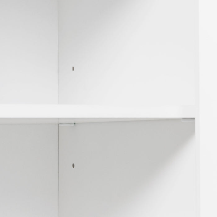 Bathroom Storage Cabinet With Doors And Drawer, Adjustable Shelf