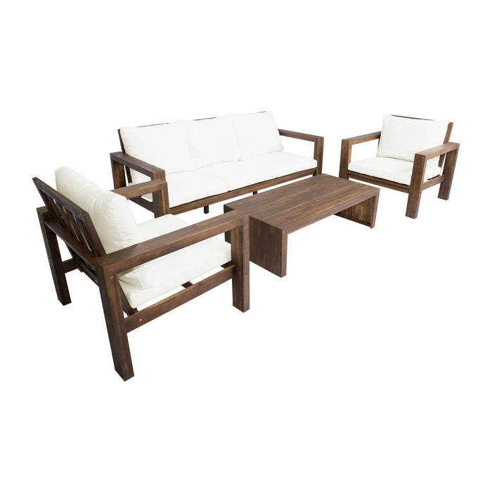 4 Piece Patio Sofa Set