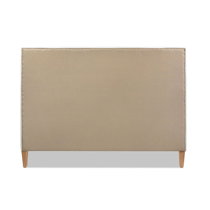 Haley - Upholstered Cane Back Platform Bed