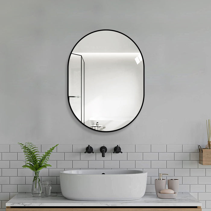 Modern Framed Bathroom Vanity Mirror