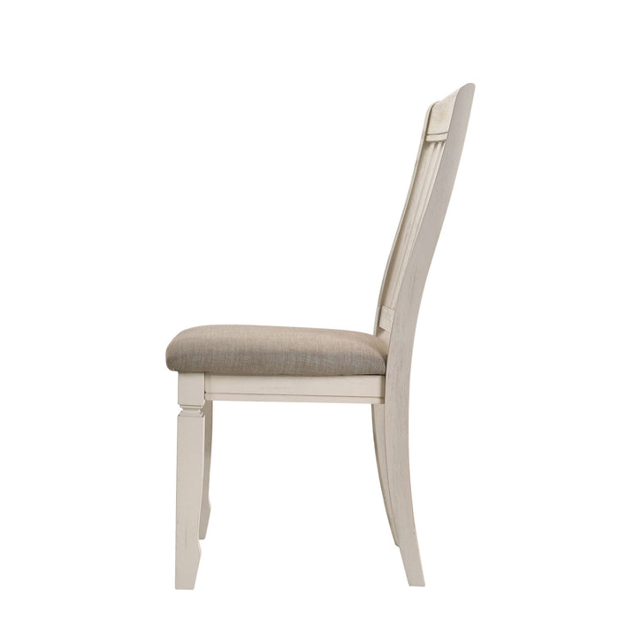 Fedele - Side Chair (Set of 2) - Cream / Tan