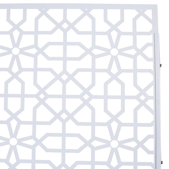 Outdoor & Indoor Metal Freestanding Decorative Privacy Screen