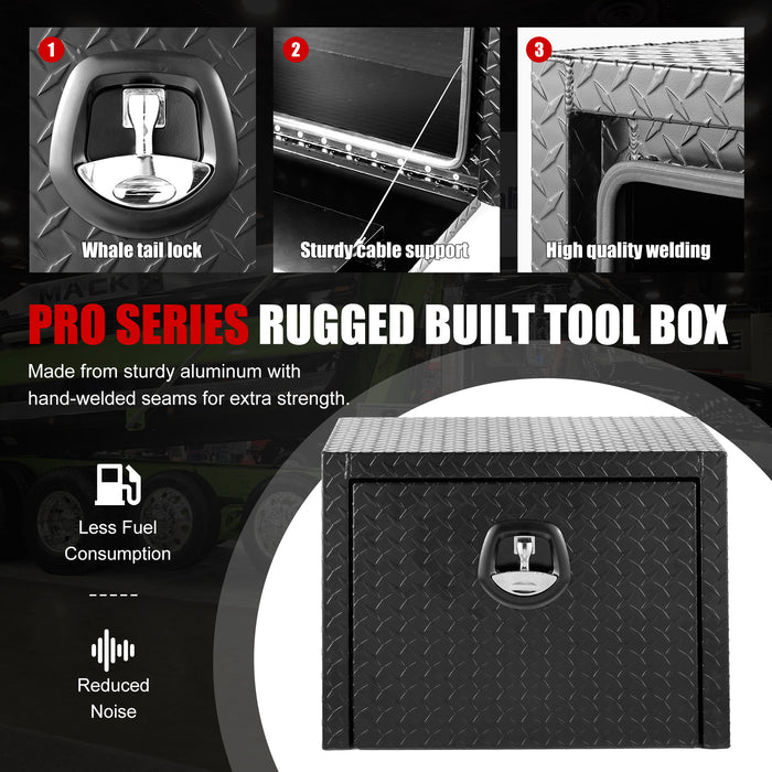 Pro Series - Underbody Truck Tool Box Waterproof Storage Chest