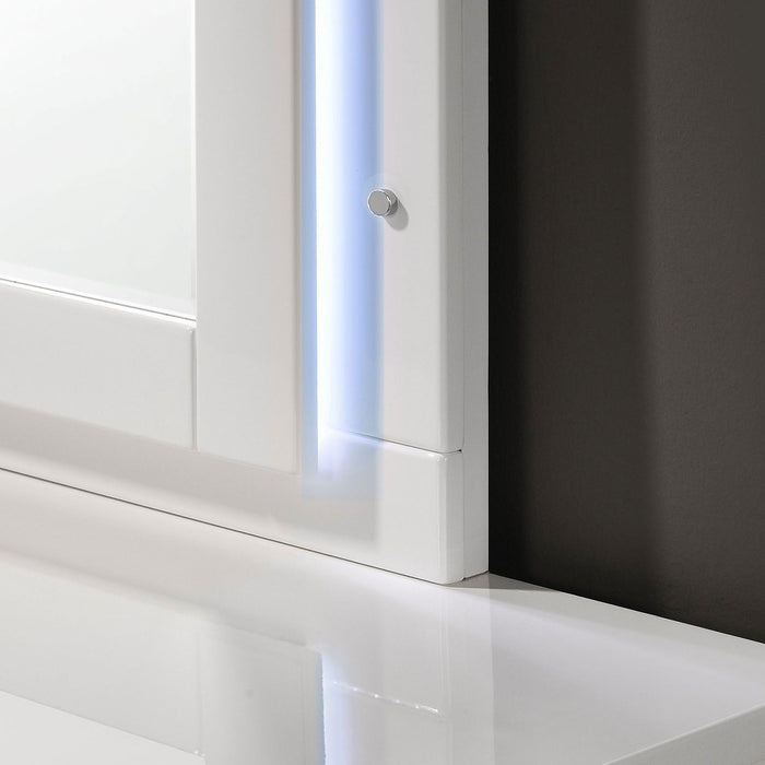 Dulcey - Bedroom Set With LED Lighting