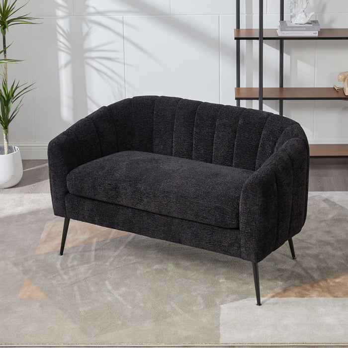 Glam Mini Loveseat, Accent Couch