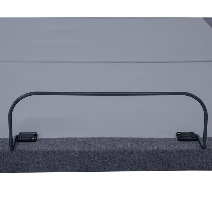 Kelven - Adjustable Bed Base With Wireless Remote And Dual Massage Motors