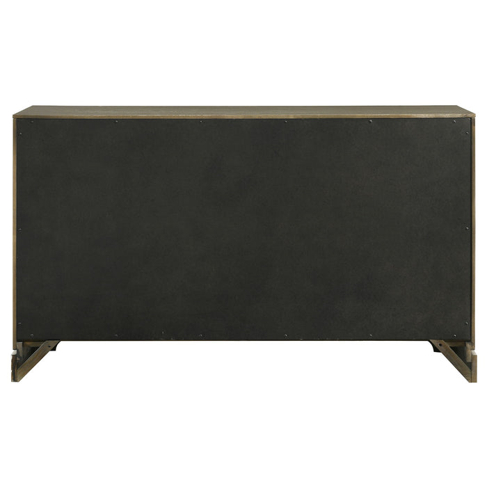 Sundance - 6 Drawer Dresser Cabinet - Dark Brown