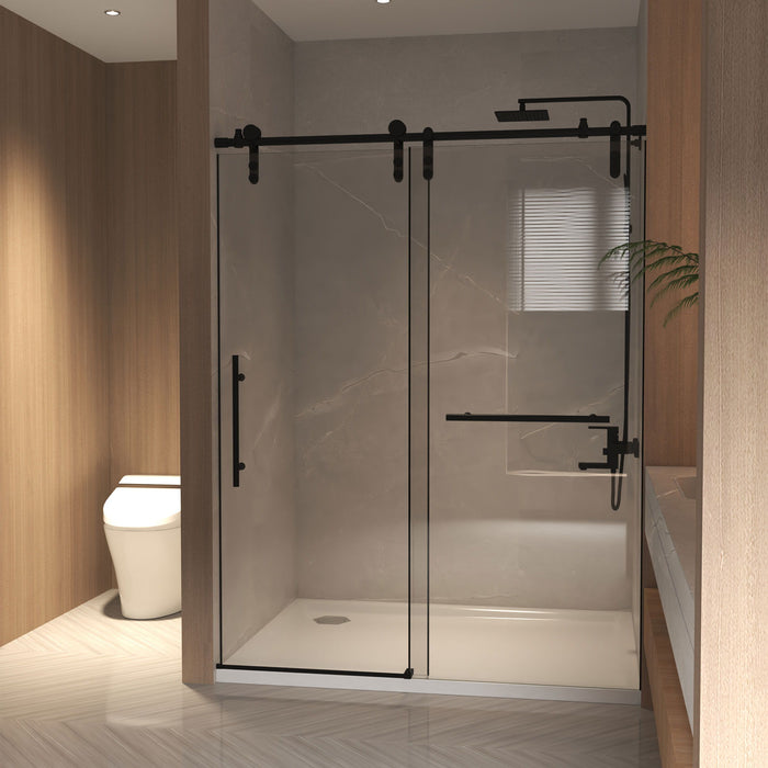 Frameless Sliding Bathtub Door With Frame