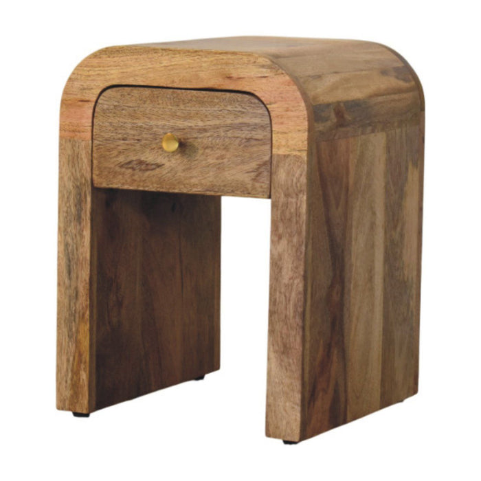 Mini Darcy - Nightstand With Curved Edges