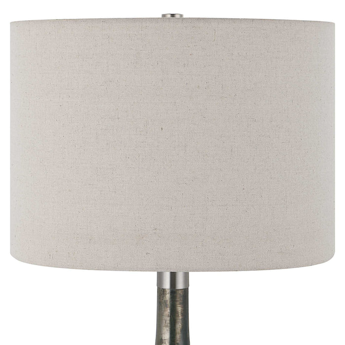 Contour - Metallic Glass Table Lamp - Dark Gray
