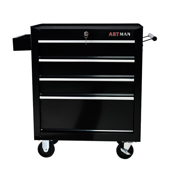Multifunctional Tool Cart With Wheels And Drawers