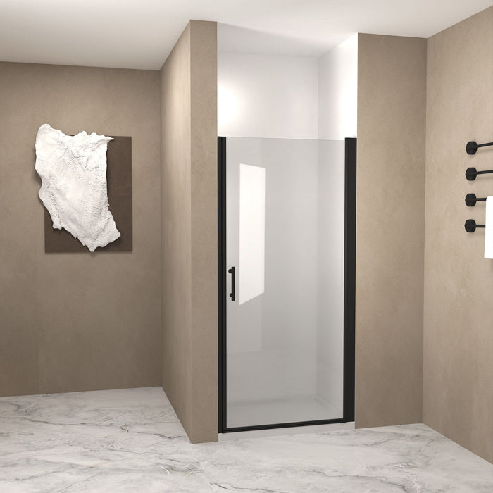 Shower Door With Glass And Explosion Proof Safety Film