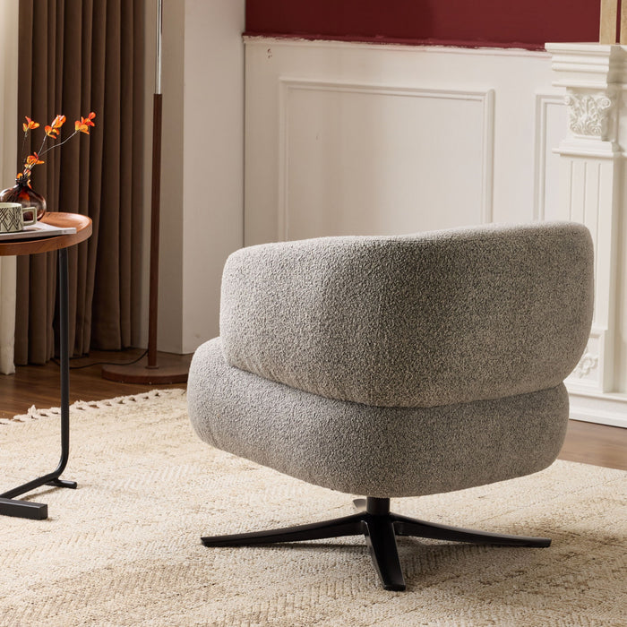 Cuddle Style Leisure Swivel Sofa Chair
