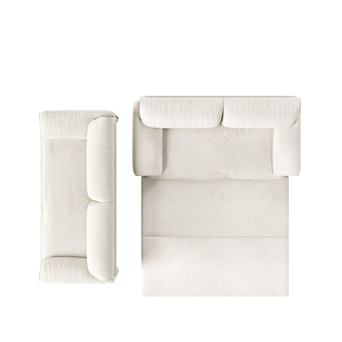 Queen Pull Out Sofa Bed With Side Storage