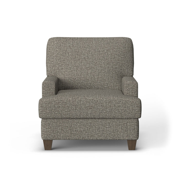 Moxy - Fabric Chair, Straight Track Arms
