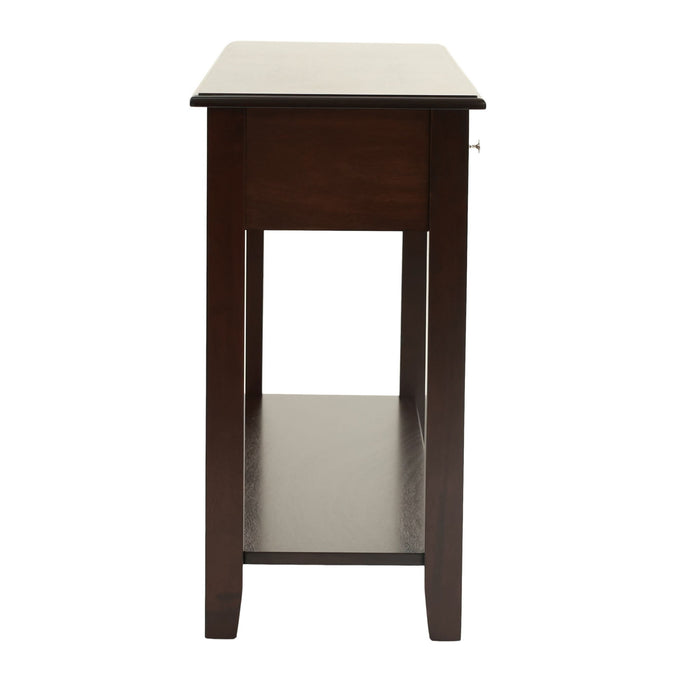 Simple Style Table With Shelf