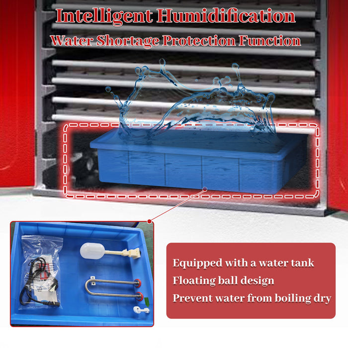 Commercial Egg Digital Cabinet Incubator With Auto Temperature & Humidity Control