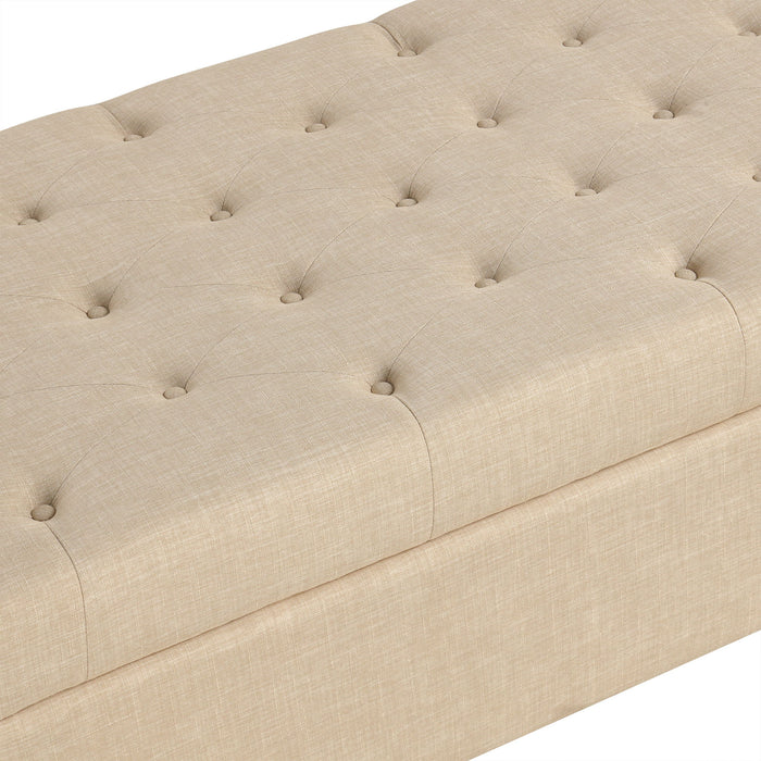 Convertible Folding Sofa Bed Ottoman With Memory Mattress And Tufted Design