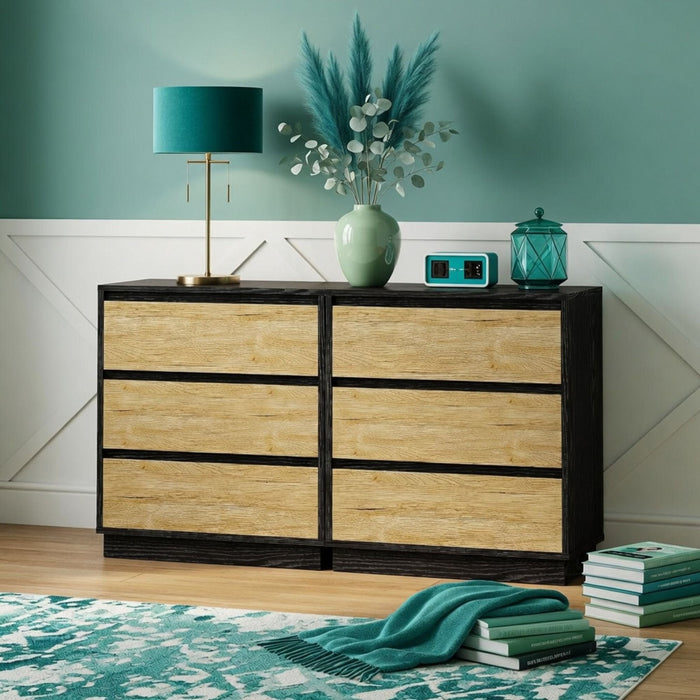 3 Drawer Nightstand, Bedroom Side Table