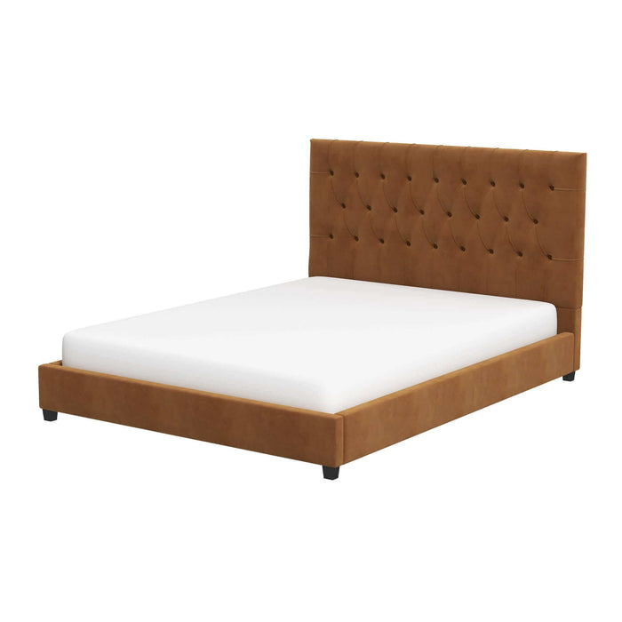 Donald - Mid-Century Modern Platform Bed