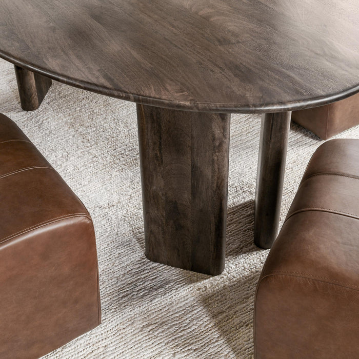 Norwood - Dining Table - Bark Brown