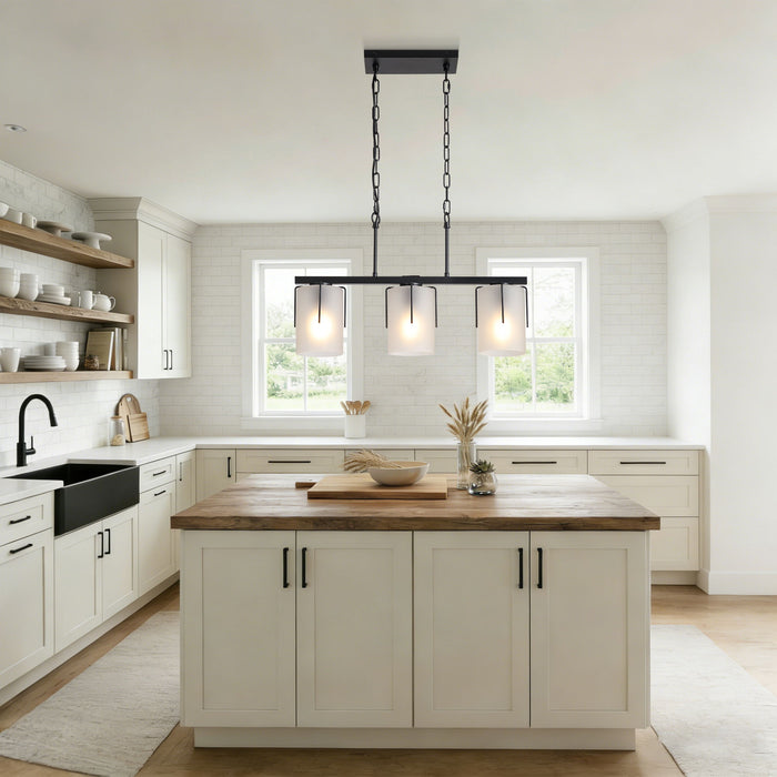 Adjustable Cylindrical Pendant Light