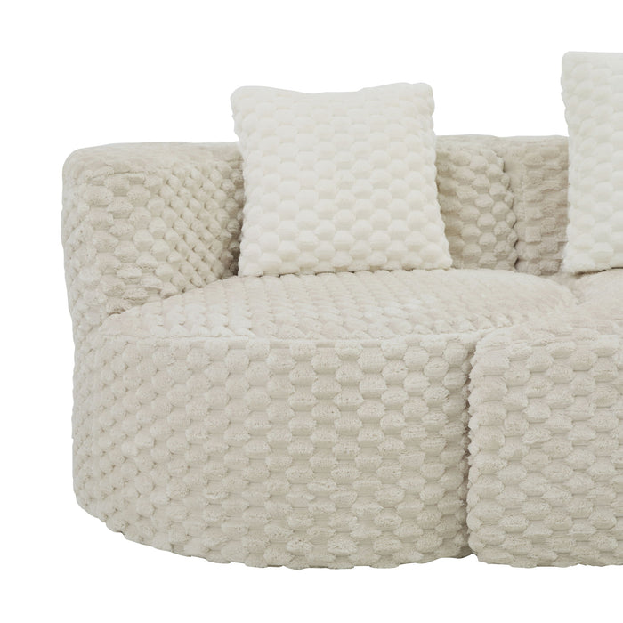 Modular Sectional Sofa With Free Combination Design