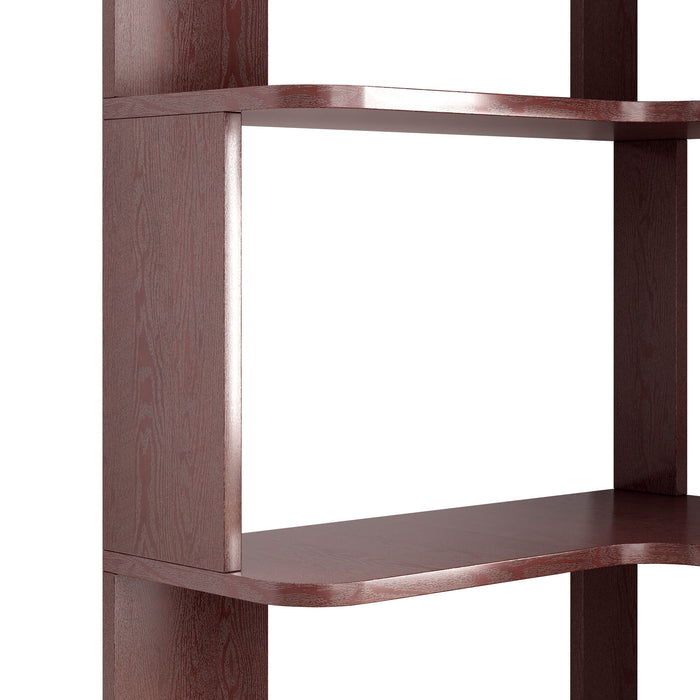 L-Shaped Corner Bookshelf