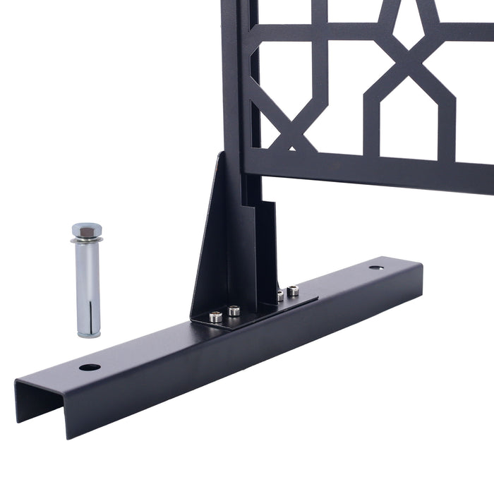 Outdoor & Indoor Metal Freestanding Decorative Privacy Screen