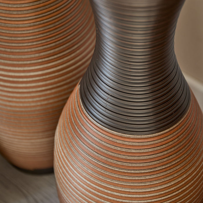 Designer Floor Vases, Large Vases For Home Decor Flooring (Set of 3)