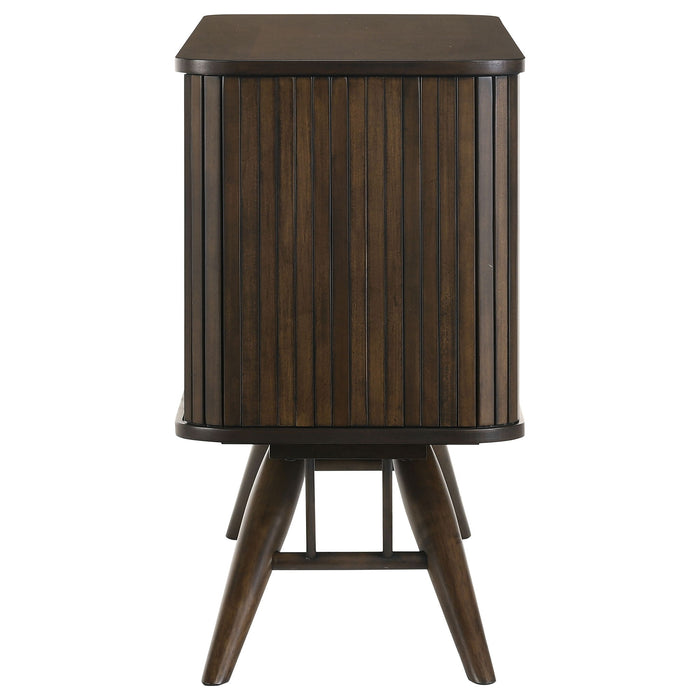 Wes - 2 Door Sideboard Buffet Storage Cabinet - Walnut