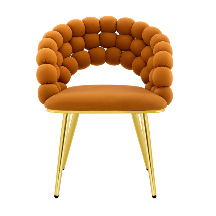 Puffy Bubble, Ball Chain Chairs For Dining Room (Set of 2)