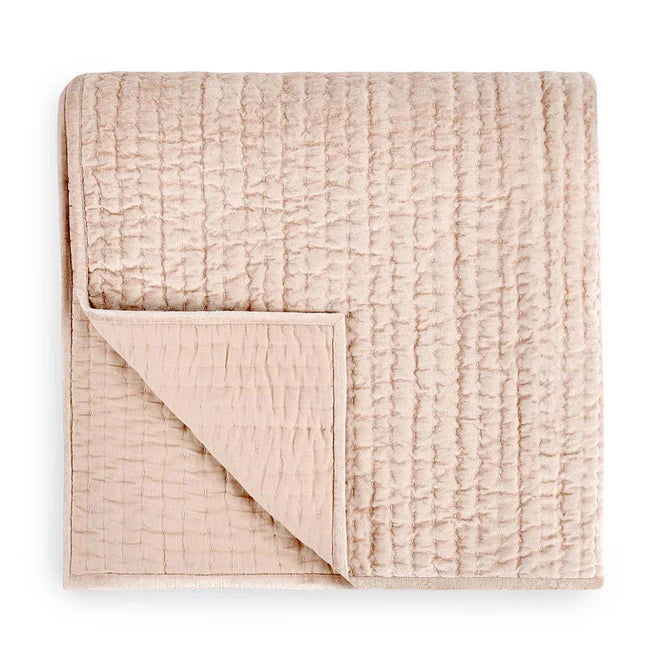 Bari - Velvet Sham - Nude