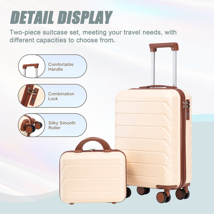 Spinner Luggage Set & Combination Lock