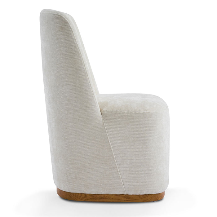 Indoor Upholstered Dining Chair (Set of 2) - Beige