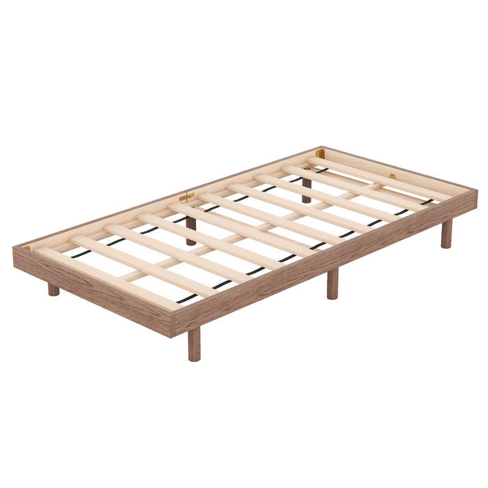 Modern Floating Platform Bed Frame