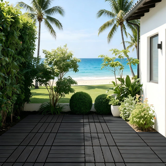 Interlocking Decking Tiles, 44 Packs