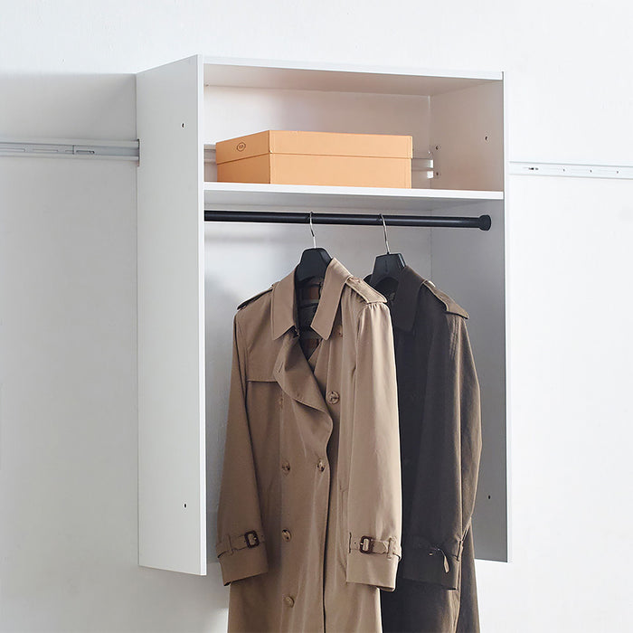 Devi - Wall Mounted Closet System With Modular Units