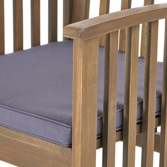 Casa - Acacia Dining Chair Set With Cushions,