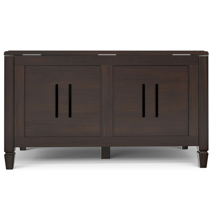 Connaught - Wide Storage Bench Trunk - Chestnut