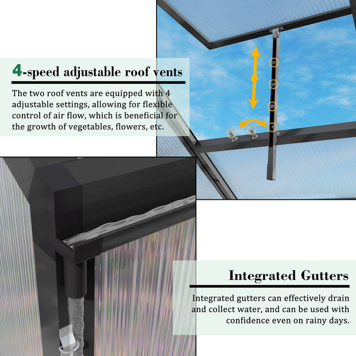 Gain Height Windproof house All Season Outdoor Garden Shelter